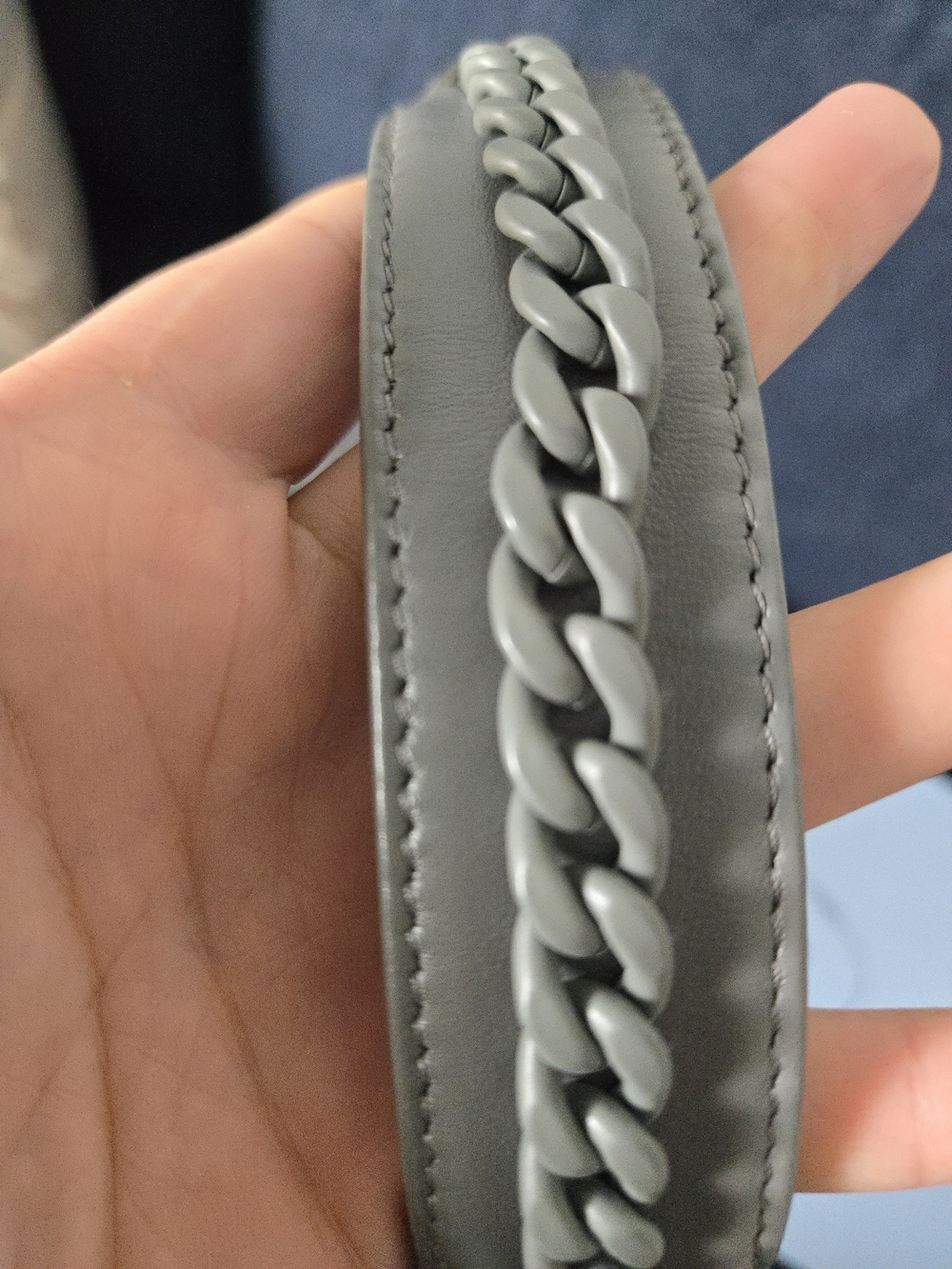 Prada Diagramme Bag Dark Gray - Picture 13 of 17